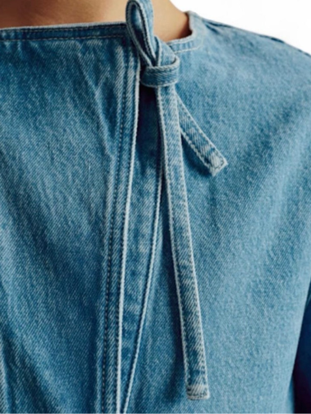 NWT Sézane Mirko Shirt Dress Blue Denim
Capsule Wardrobe 100% Cotton Woman’s 8 - Picture 2 of 10